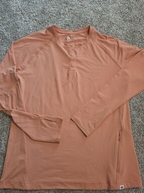 Men's Long-Liv  Shirt - Terra Cotta